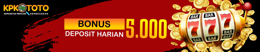 Bonus Deposit Harian Situs Judi online Terbesar